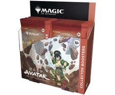Žaislai, žaidimai ir kolekcionavimas - Magic the Gathering Avatar The Last Airbender Collector Booster Box 12 Pcs
