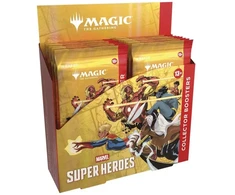 Wizards of the Coast Magic: The Gathering - Marvel Super Heroes Collector's Booster Ekranas (12 Packs)