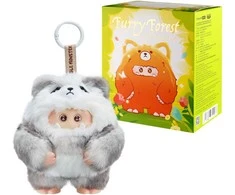 Ohku GIGGLE MONSTER Furry Forest Series Vinyl Plush Blind Box