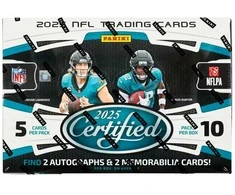 Panini Certified Football Hobby Box 2025