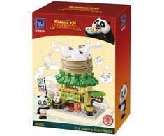 Pantasy Kungfu Panda Mini Street View - Po's Dumpling Shop Construction Set