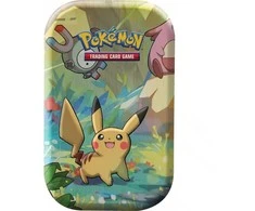 Kolekcionuojama kortelė - Pokémon TCG Kanto Friends Mini Tin (The Pokémon Company, Random Cards)