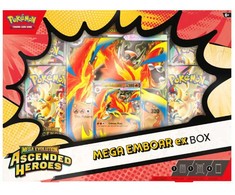 Pokémon TCG: Mega Evolution: Ascended Heroes - Mega Emboar ex Box