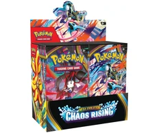 Prekybos Kortelių Booster Box - Pokémon TCG Mega Evolution Chaos Rising Booster Box 36 Pakuočių, 360 Kortelių, Daugiaspalvis