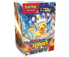 Prekybos kortelių žaidimas - Pokémon TCG Scarlet ir Violet Sparnuojantys žaibai Statyk ir kovok dėžutė