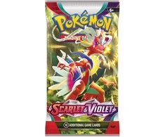 Pokémon TCG Scarlet &amp; Violet bazinis papildymo pakelis – 10 kortų, anglų