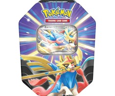 The Pokemon Pokemon TCG - Slashing Legends Ex Tin - Zacian ex