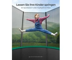 Batutas Ø 183 cm su tinkleliu sodui tamsiai žalias