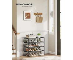 Songmics Batų lentyna daugiaaukštė 29,7x62,3x70,5 cm