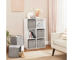 Dėžutės rinkinys iš 6 taupe margas