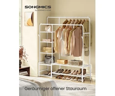 Songmics Drabužių stovas 45 × 115,8 × 172,8 cm