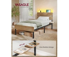 Vasagle Metalinė dvigulė lova 215 x 97 x 100,3 cm