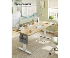 Songmics Reguliuojamo aukščio stalas 80 x 180 cm