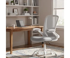 Ergonominė biuro kėdė, sukiojama kėdė su sūpavimo funkcija, tinklinė kėdė