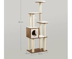 Songmics Kačių draskyklė 165 cm