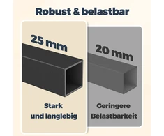 Songmics Gėrimų dėžių stelažas 2 lygiai 4 dėžės