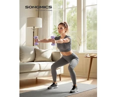 Songmics Hanteliai 2 vnt. rinkinys jėgos treniruotės fitnesas namuose
