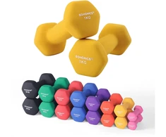 Hanteliai 2 x 1,5kg oranžiniai