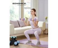 Songmics Hantelių rinkinys su stovu