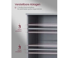 Vasagle Waschbeckenunterschrank extra lang mit 2 Türen