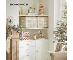Songmics Kalėdinių papuošalų laikymo dėžutė