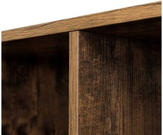 Songmics Knygų lentyna 65,5 x 30 x 97,5 cm tamsiai ruda