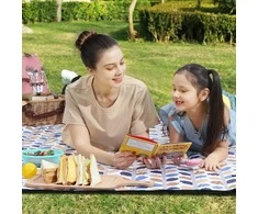 Pikniko antklodė spalvingi lapai
