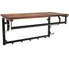 Songmics Batų lentyna su 2 lygiais iš metalo 30 x 116 x 34 cm sukraunama