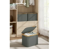 Songmics Skalbinių krepšys 40 l