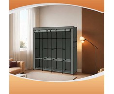 SONGMICS audinių spinta, drabužių spinta, 170 x 45 x 167 cm