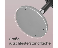 Biuro kėdė SONGMICS, juoda, 50-65 cm