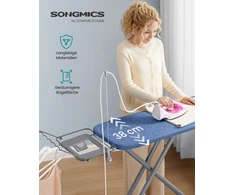 Songmics Lyginimo lenta su kabelio laikikliu, 146,8 x 42,3 x 66-90 cm