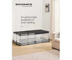 Songmics Gyvūnų narvas 144 x 74 x 47 cm