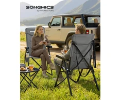 Songmics Stovyklavimo kėdė 70 x 60 x 110 cm