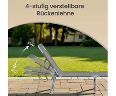 Songmics Lauko gultas pilkas 2 vnt.