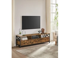 TV staliukas Vasagle TV spintelė su stalčiais 178x40x50 cm