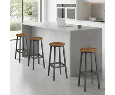 Songmics Baro kėdės rinkinys, 2 vnt, 32x65 cm