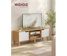 TV staliukas Vasagle Televizoriaus staliukas su reguliuojama lentyna