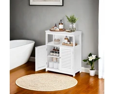 Songmics Spintelė VASAGLE MDF 60x80x30 cm balta