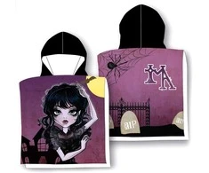 Rankšluostis Gothic Girl cotton poncho towel