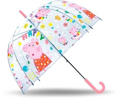 Kids Euroswan - Akcesoria licencyjne Kids Euroswan - Priedai licencyjne Parasolka manualna 19'' - Świnka Peppa