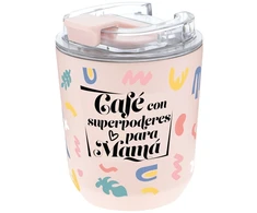 Aurea Vaso termico Cafe Con Superpoderes Para Mama 280ml