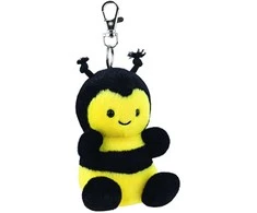 Aurora Palm Pals Bee plush keychain 10cm