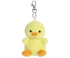 AURORA PALM PALS Pliušinis raktų pakabukas - viščiukas, 10 cm