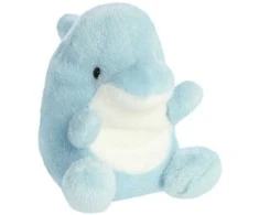 Aurora Palm Pals Dolphin plush toy 13cm