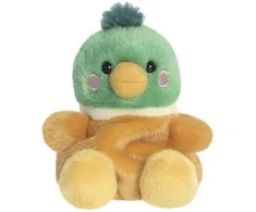 Aurora Palm Pals Duck plush toy 13cm