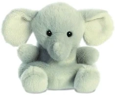Aurora Palm Pals Elephant plush toy 13cm