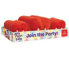 Aurora Palm Pals Heart assorted 12-pk plush toy 13-20cm