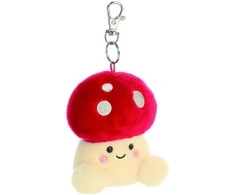 Aurora Palm Pals Mushroom plush keychain 10cm