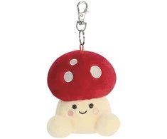 Aurora Palm Pals Mushroom plush keychain 10cm